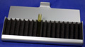 Alum�ppchen silberfarben f�r 11 R�hrchen