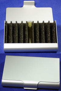 Alum�ppchen f�r 9 R�hrchen